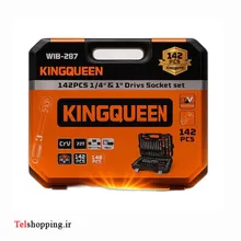 جعبه آچار 142 تکه کینگ کویین شرکت مخصوص